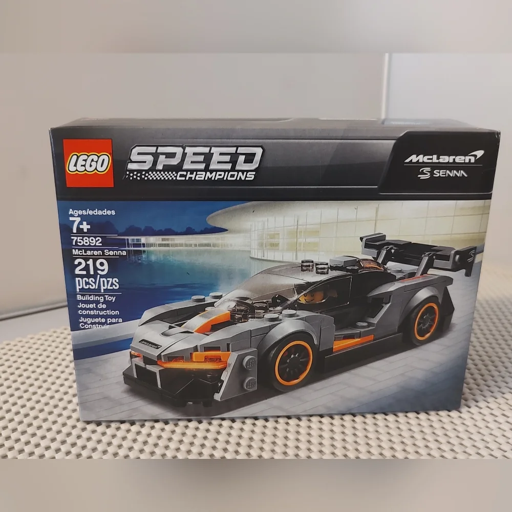 Lego 75892 McLaren Senna Speed Champions Building Toy Set Car NWT